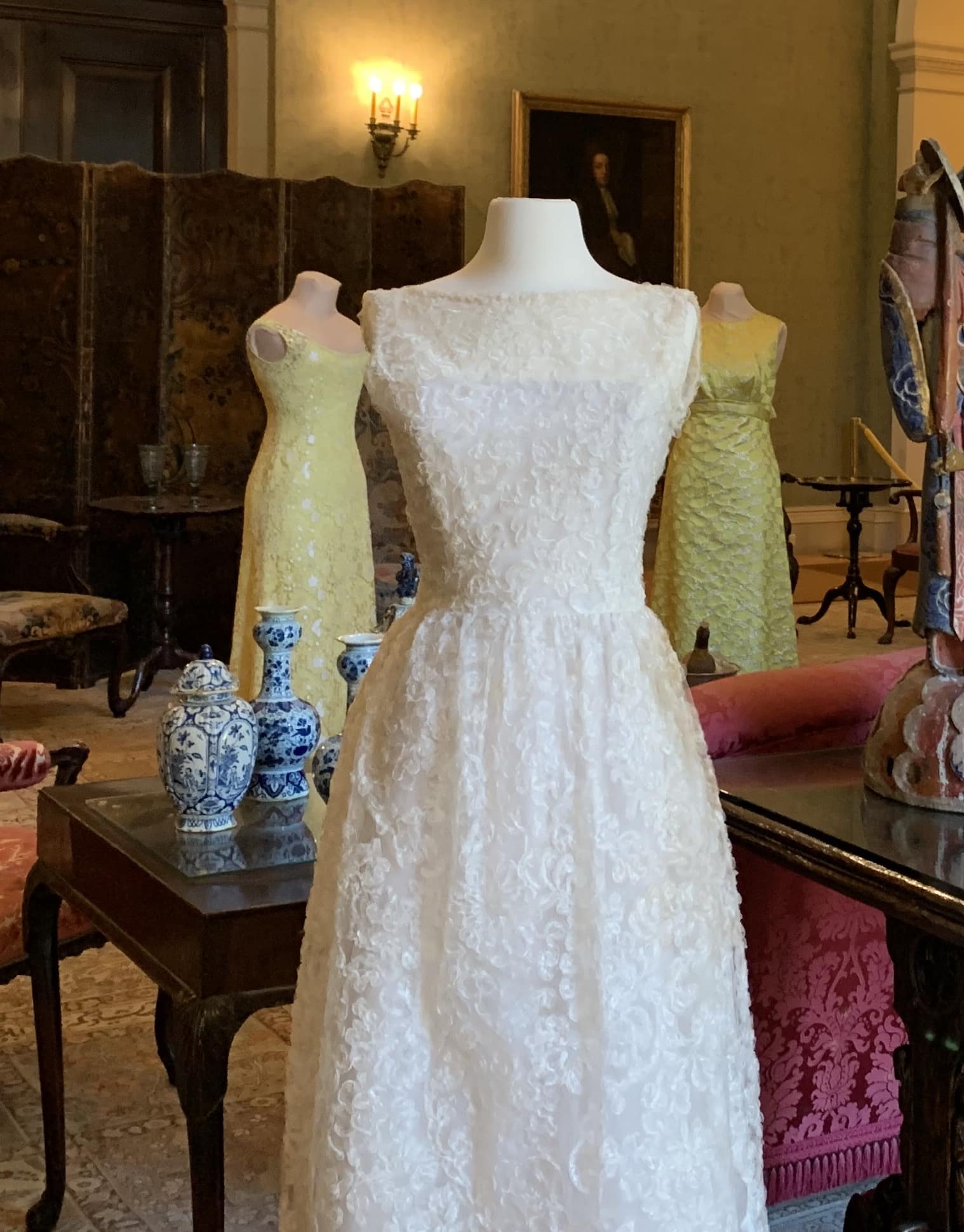 Reception Room With Party Clothes | Filoli