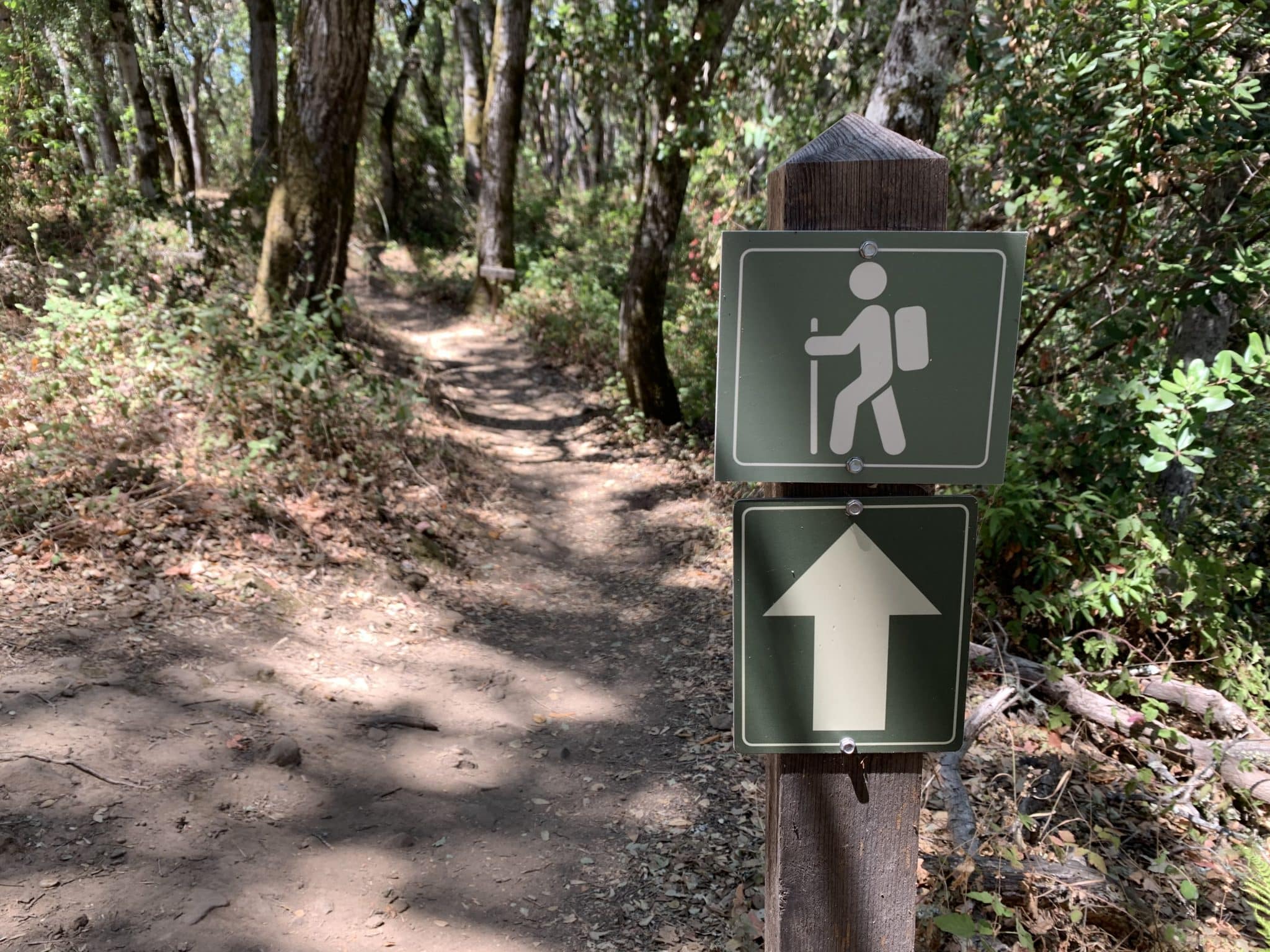 Estate Trail July Hike Sign