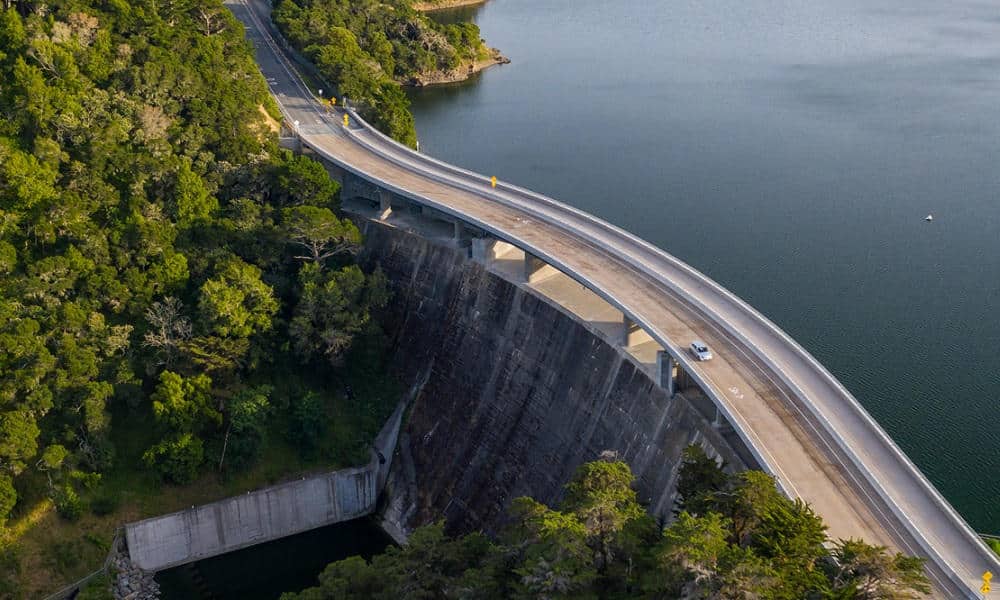 Lower Crystal Springs Dam Bridge