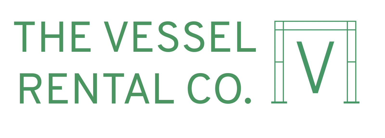 The Vessel Rental Co W Logo
