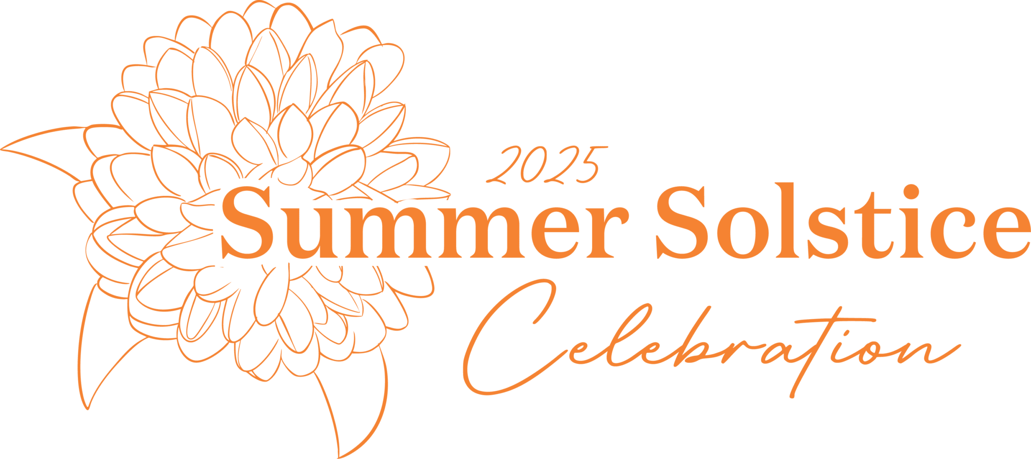 Summer Solstice Logo Marigold