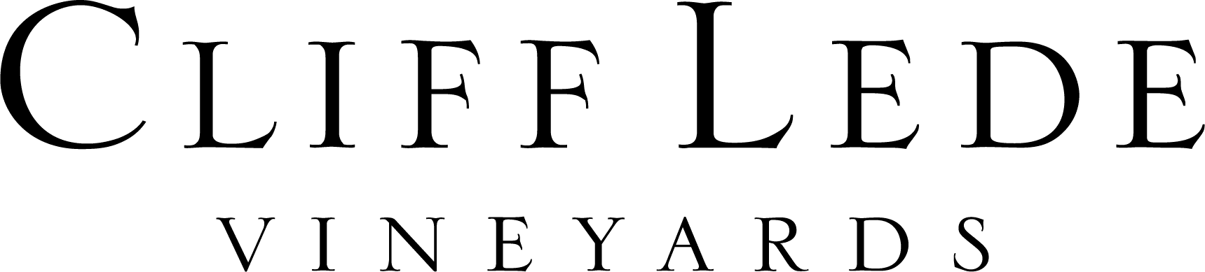 CLIFF LEDE VINEYARDS WORDMARK BLACK