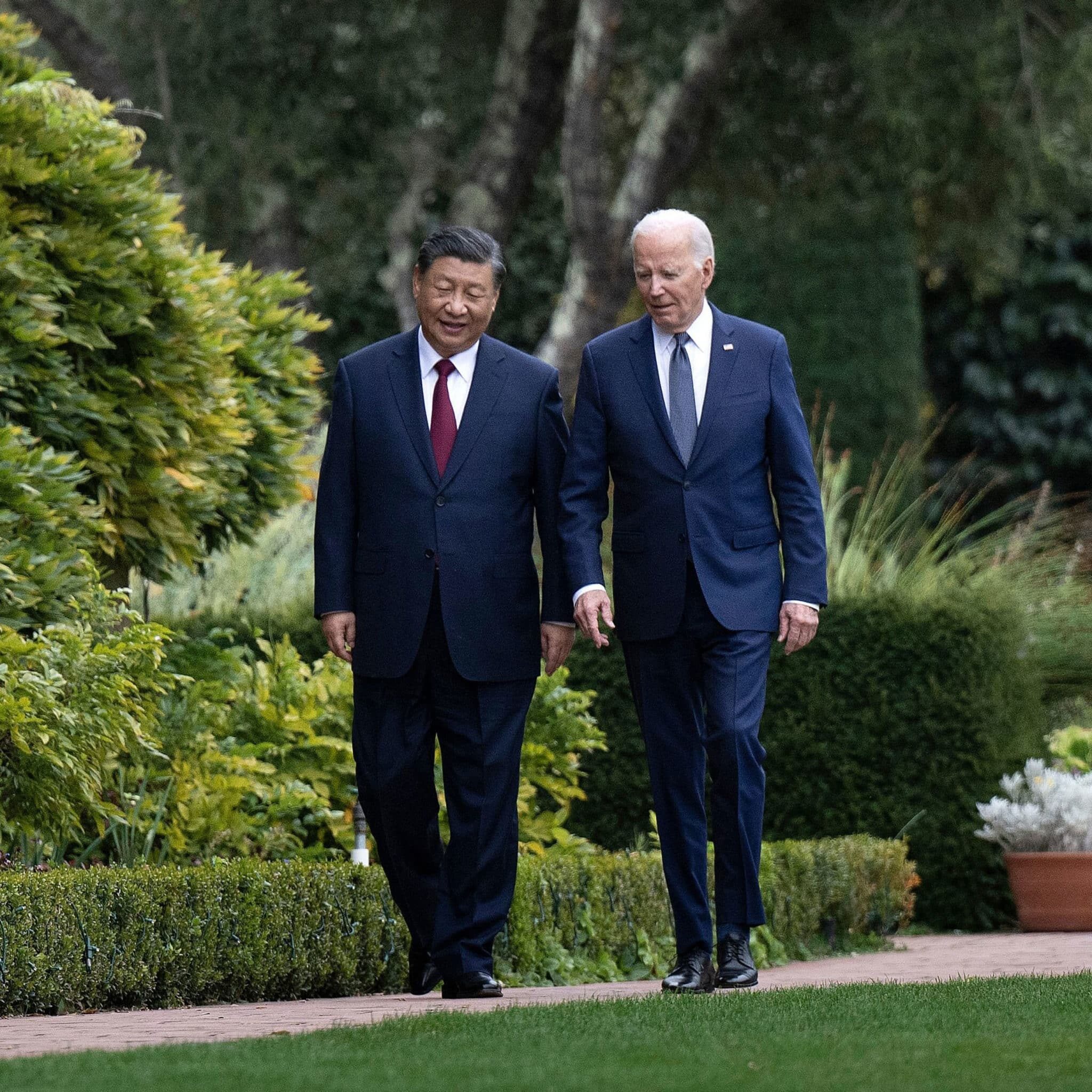 Crop Filoli Summit Brendan SmialowskiAFPGetty Images