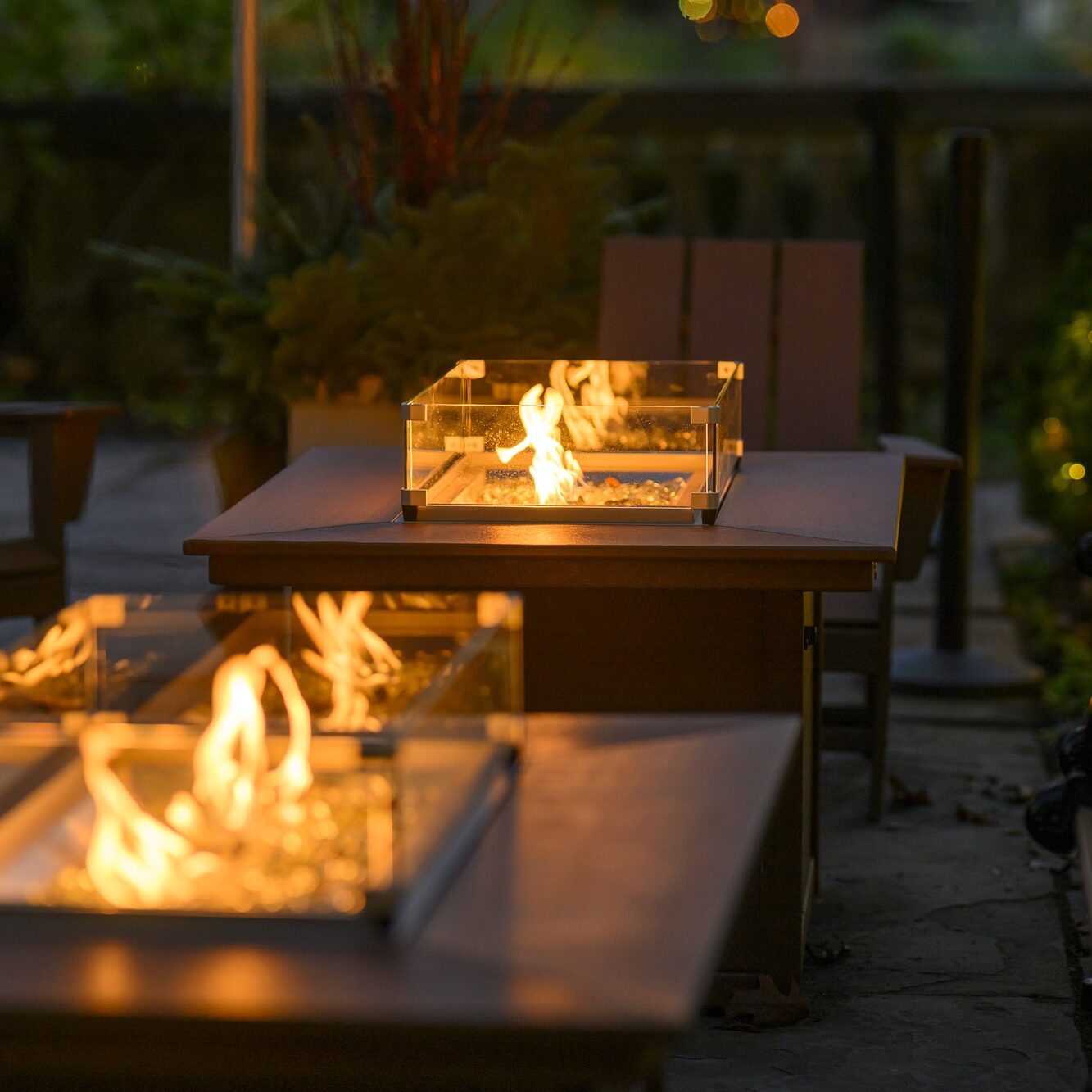 Filoli Board Firepit 180