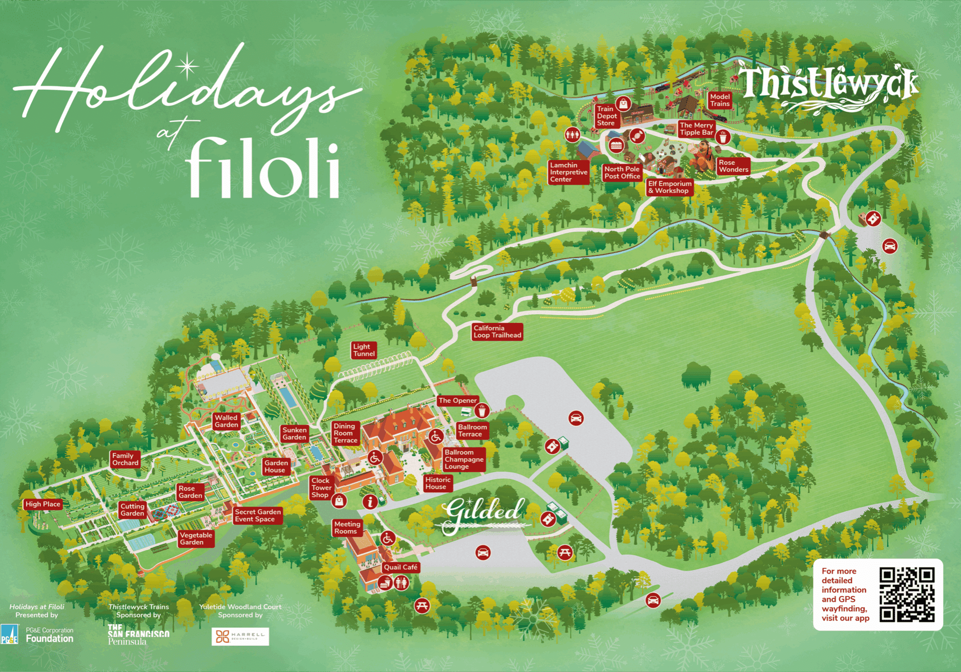 Holidays At Filoli 2025 Daytime Leaflet AW