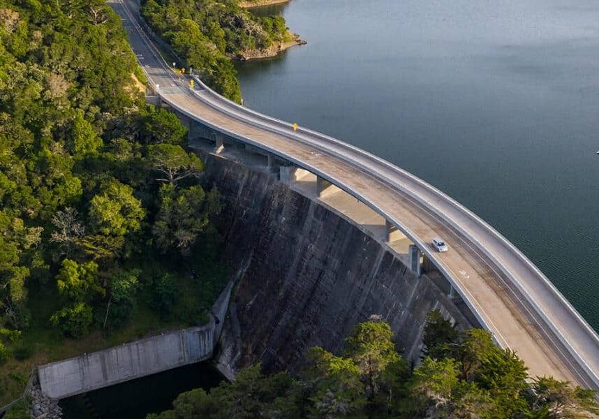 Lower Crystal Springs Dam Bridge