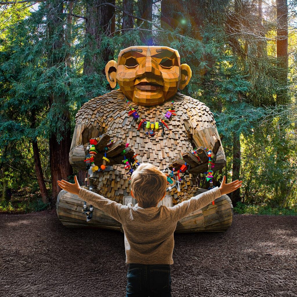 Visit the wandering Trolls in Filoli's Natural Lands